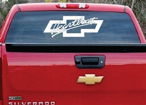 chevrolet window decal